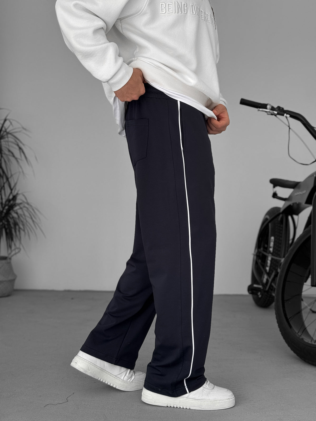 RELAX FIT WINTER COTTON FLEES TROUSER